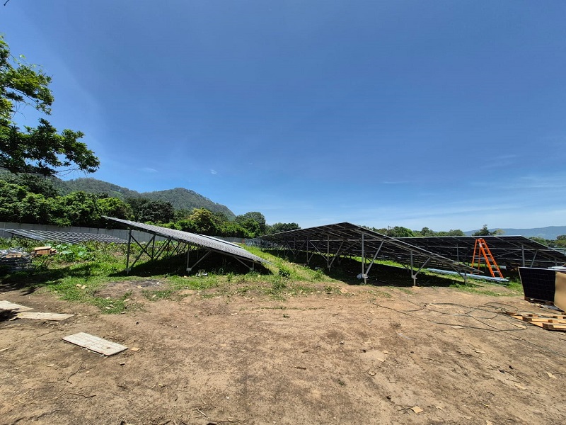 ZAM ground solar mounting systems