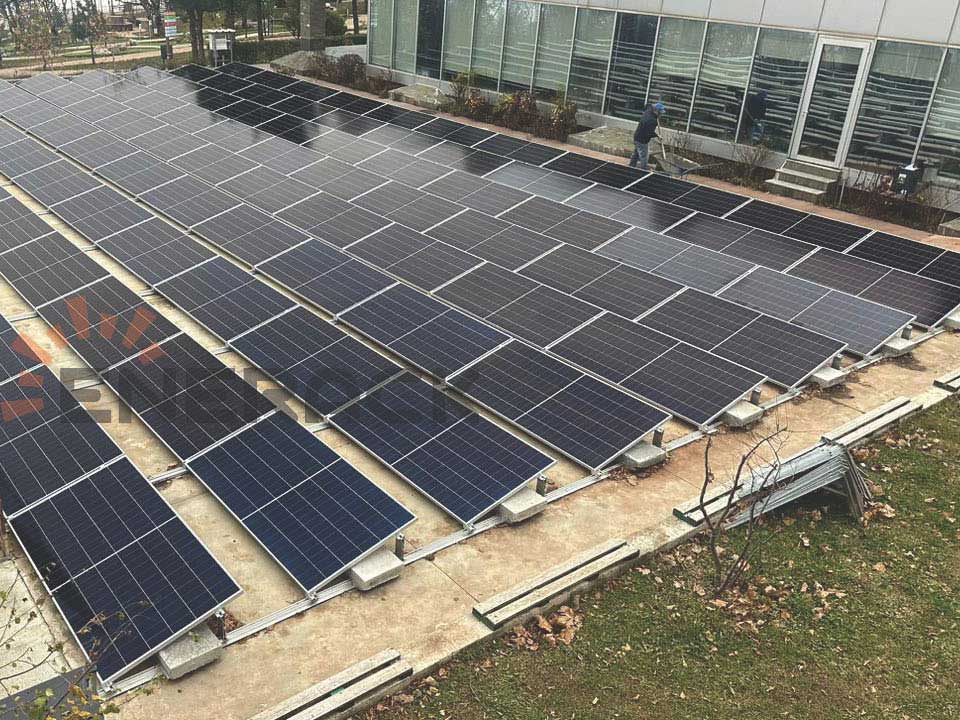 50KW Ballasted-PRO rendszer Albániában